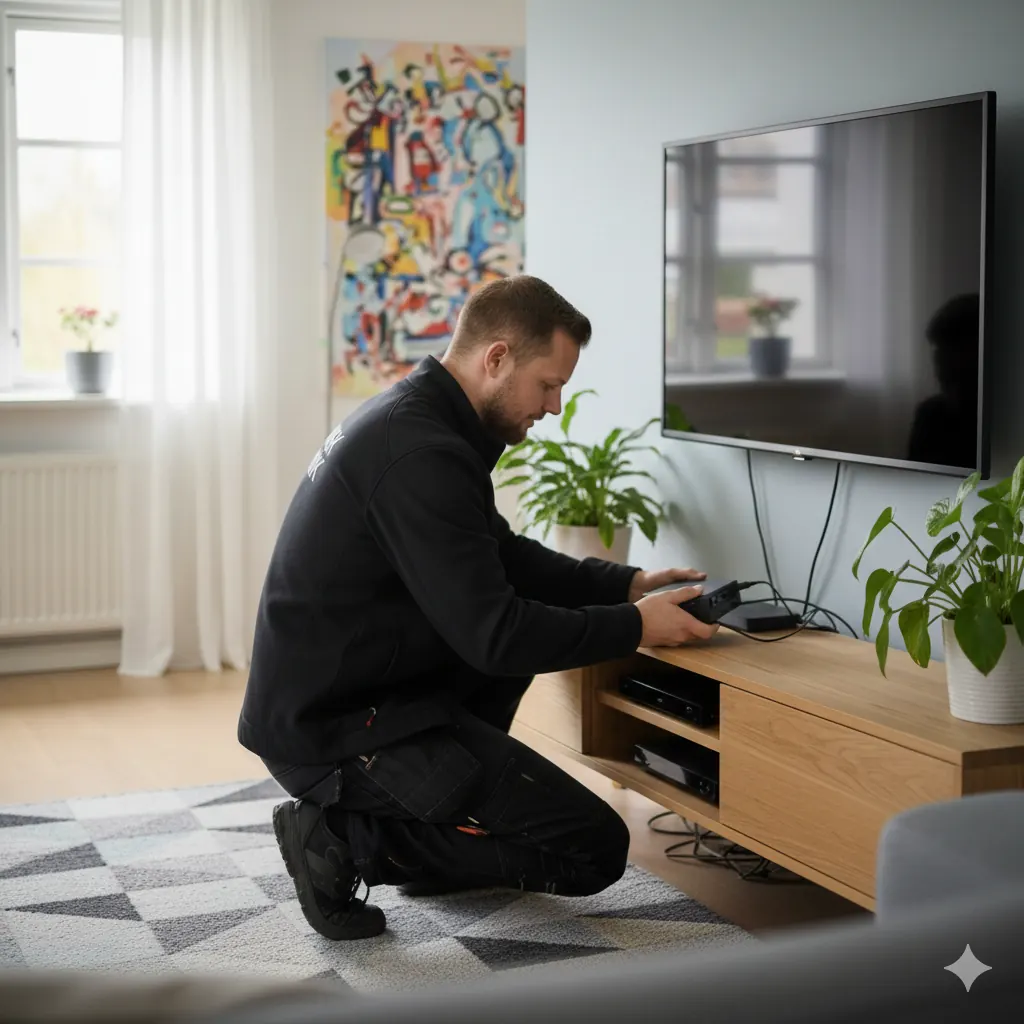 TV i campingvogn og sommerhus - Dansk Teknik tekniker