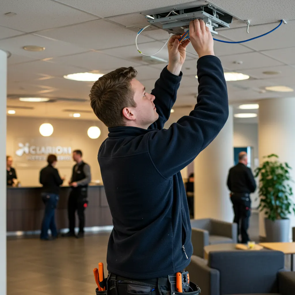 WiFi access point installation